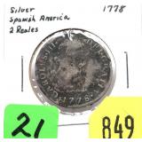 1778 Spain 2 reales