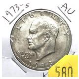 1973-S Eisenhower dollar, 40% silver