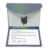 Jennifer Miller sterling silver black Diamonique