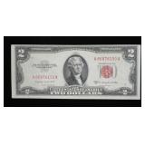 $2 red seal note series of 1953B