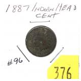 1887 Indian Head cent