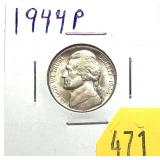 1944-P Jefferson nickel, 35% silver