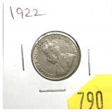 1922 Canadian 5-cents