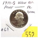 1978-S Proof quarter