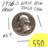 1976-S Proof quarter