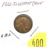 1922-D Lincoln cent