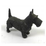 Small Cast Iron Scottie Dog, 3'high, 4' Long