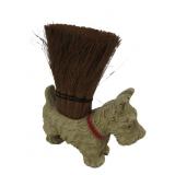 Small Cast Iron Scottie Dog Brush, 4' long