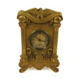 Masonic Commemorative Gilbert Clock marked