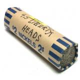 x45- Liberty nickels, mixed dates x45 nickels-