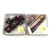 Lot, 2 Sets Winross Hersheyï¿½s Trucks & Trailers