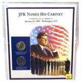 Kennedy half dollar set, 8 coins