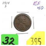 1914-S Lincoln cent