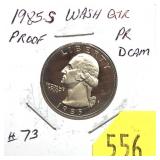 1985-S Proof quarter