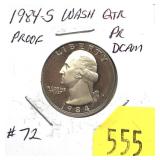 1984-S Proof quarter