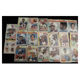 Lot, 20 Topps Buffalo Bills Football Cards: