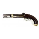U.S. Model 1842 .54 Cal. Large Military Pistol,