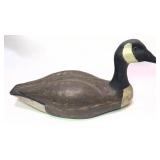 Canadian Goose Hand Carved Wooden Decoy