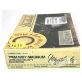 Box of 7mm WBY Magnum - 175 Gr. Spire Point