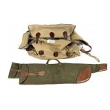 Lot: Early shotgun Bag 32'L and Orvis Fishing