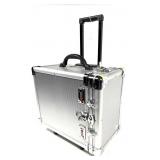 Metal Locking Travel Box with Keys 16.5L x 9'W x