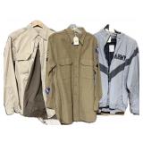 Lot, US Army physical fitness zip-up jacket,