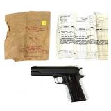 Colt Model of 1911 U.S. Army .45, 5' Barrel