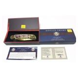 Donald Trump President 1-blade pocket knife
