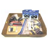 Lot: assorted scope rings, mounts  and gun locks