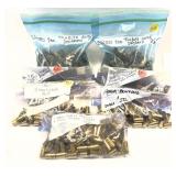 Lot, 7 bags assorted 9mm brass, over 700 Rds.