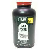 1 Lb. Bottle of IMR 4320 Smokeless