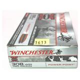 Box of .308 Win. - 180 Gr. Winchester Power-Point