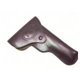 Leather holster marked 'NY'