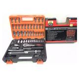 53 Pc. 1/4' Dr. Socket set - new