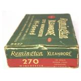 Vintage Box of .270 Win. 130 Gr. Bronze
