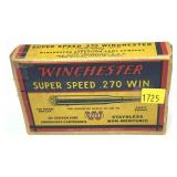 Vintage Box of Winchester .270 Win. - 150 Gr.