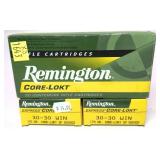 x3- Boxes of .30-30 Win. - 170 Gr. Core-Lokt