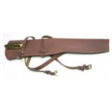 M1 Garand leather case/scabbard, 30 1/2' L
