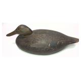 Ken Harris Hand Carved Wooden Duck Decoy, Not