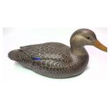 Howard Hall Hand carved wooden duck decoy,