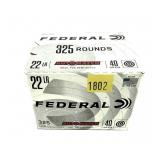 Box of Federal .22 LR. Auto-Match Cartridges-