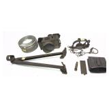 Lot, vintage G & J Mfg. & Co. Headlight No. 5,