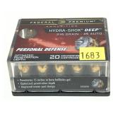 Box of .45 Auto - 210 Gr. Hyra-Shok Personal
