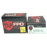 x2- Boxes of .45 Auto+P - 230 Gr. TAP FPD Hornady