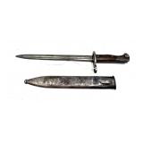 WWII German Bayonet with Scabbard