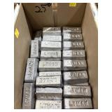 Lot, 25 lbs. of Lyman lead bars-NO SHIPPING