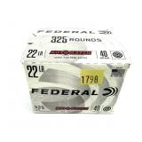 Box of Federal .22 LR. Auto-Match Cartridges-
