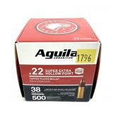 Box of .22 LR. Hollow Point Aguila Cartridges-