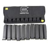 Lot, 10 Glock .40 S & W 10 Rd. Magazines, (Fits