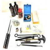 Lot: BBs and assorted gun accessories